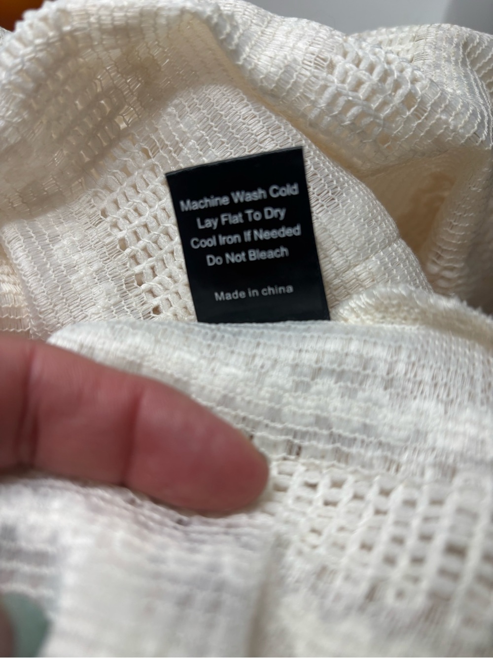 POL Cream Textured Knit Button-Up Jacket - Picture 6 of 7